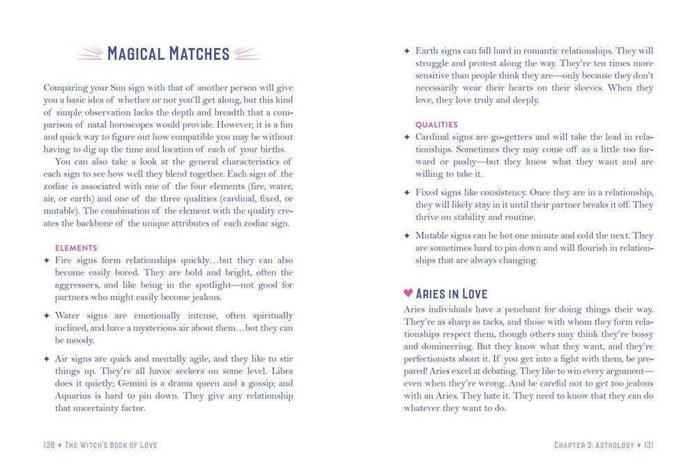 Witch's Book of Love: Hundreds of Magical Ways to Attract