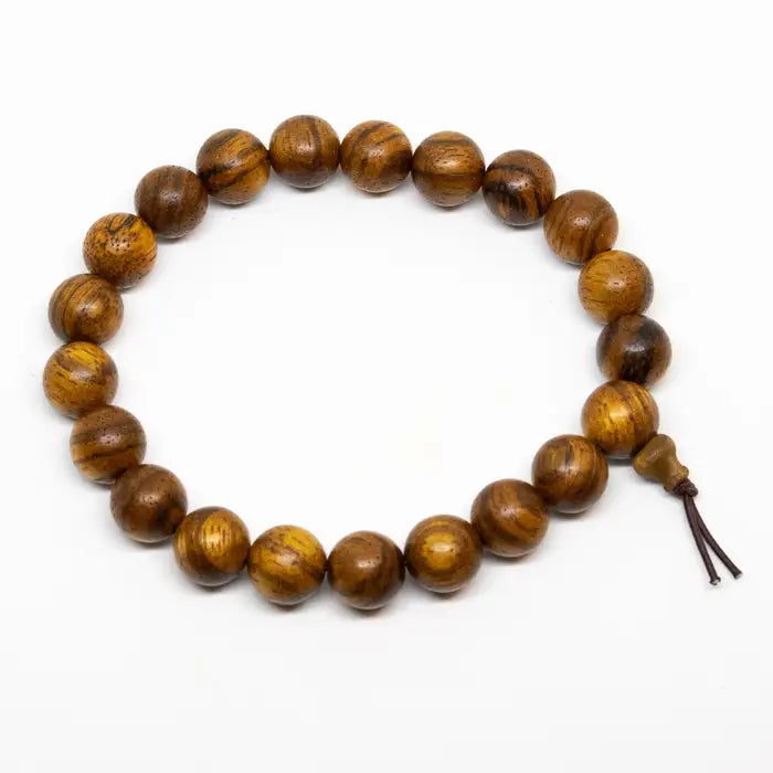 Tiger Aloeswood Beaded Bracelet