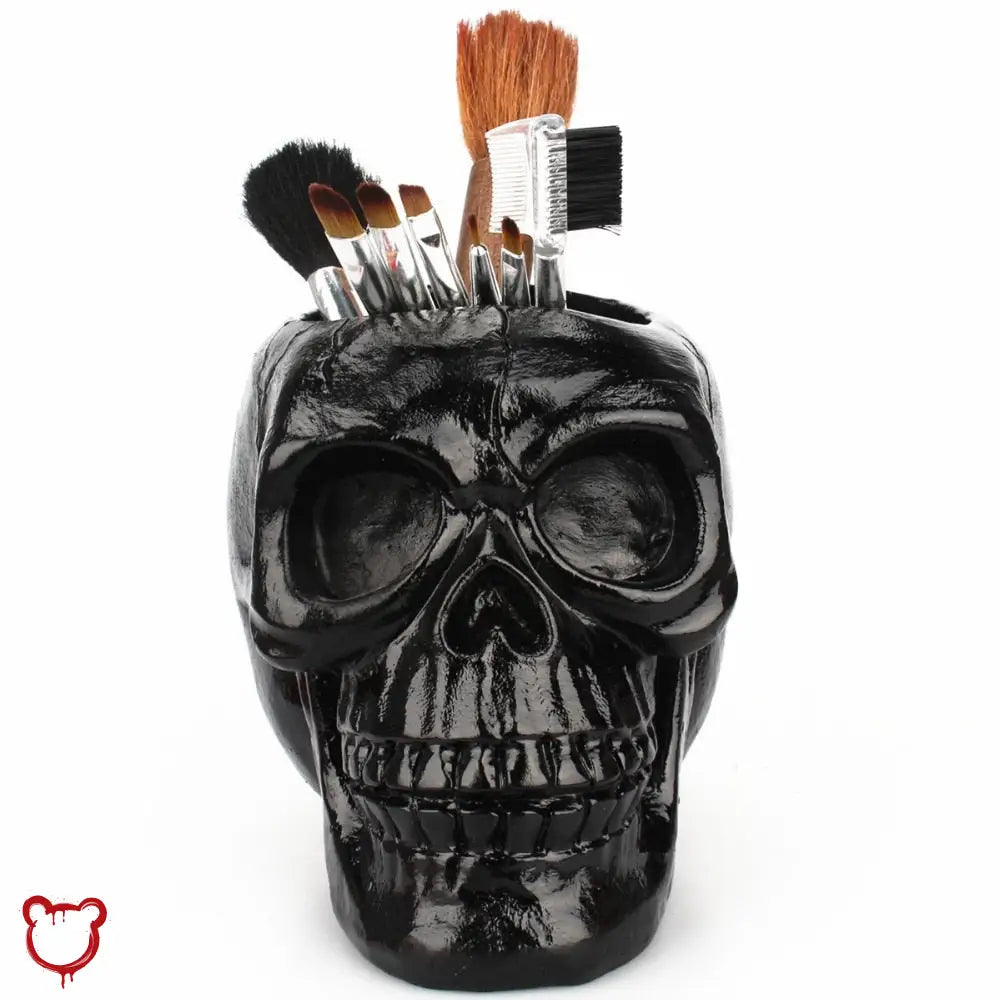Deadly Black Skull Pot by The Cursed Closet