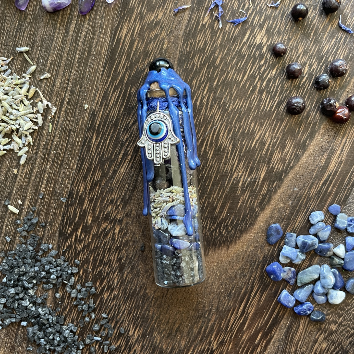 Evil Eye Protection Spell Jar, Nazar Spell Bottle
