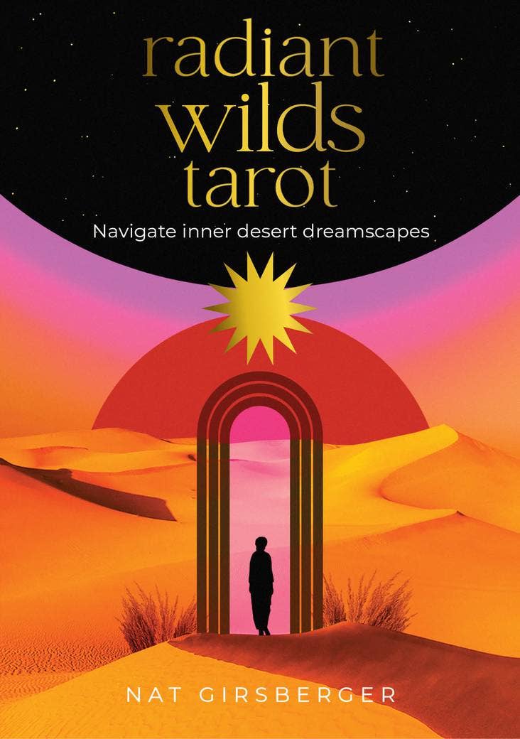 Radiant Wilds Tarot Cards: Navigate Inner Desert Dreamscapes