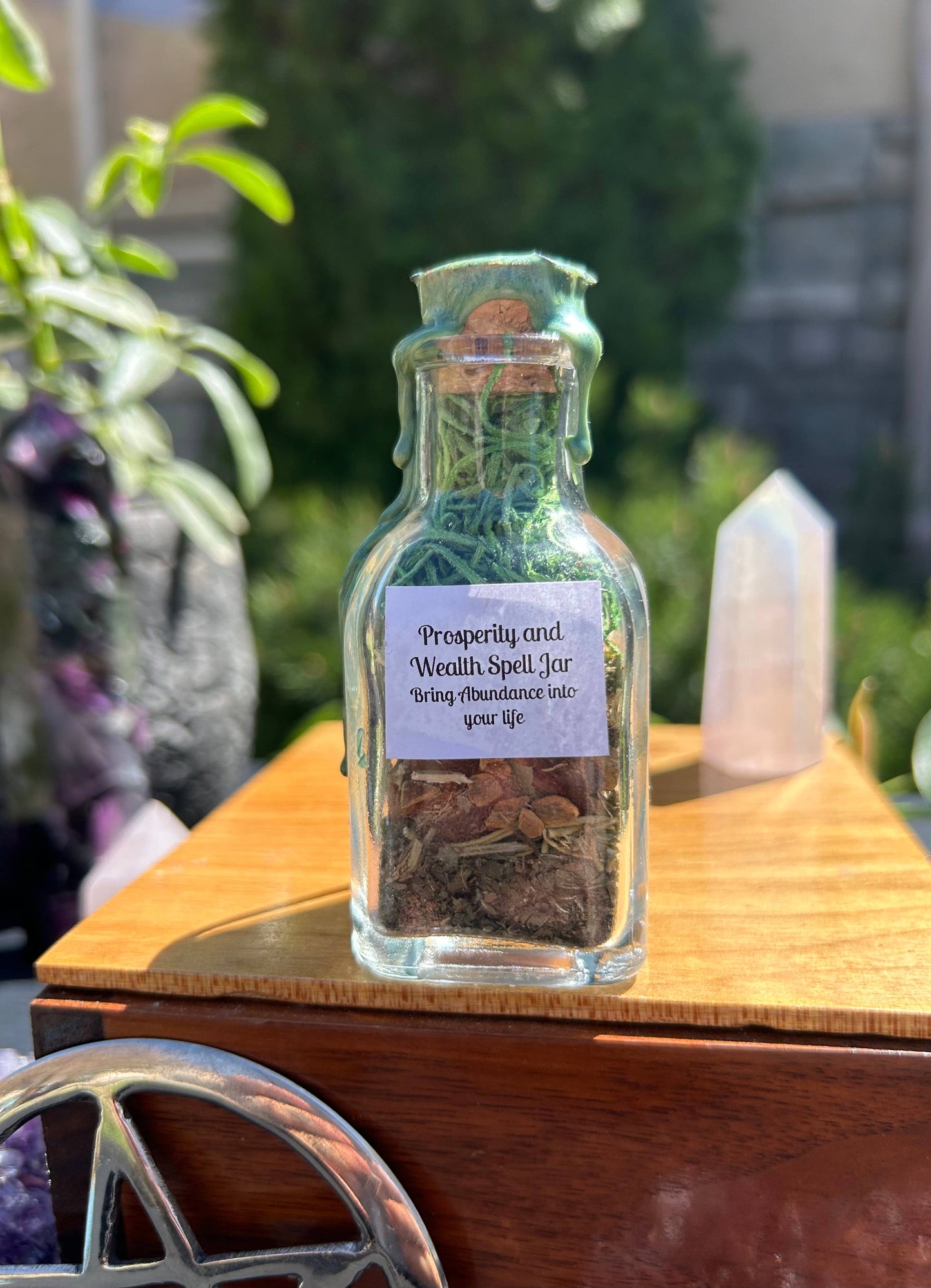 Prosperity, Wealth and Abundance Spell Jar