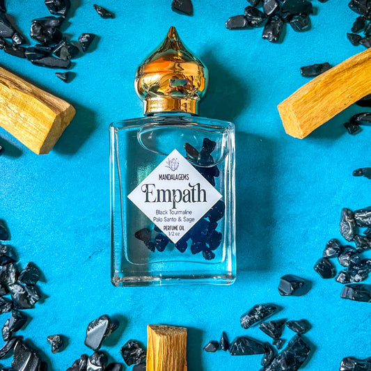 Empath Protection Crystal Infused Anointing/Perfume Oil