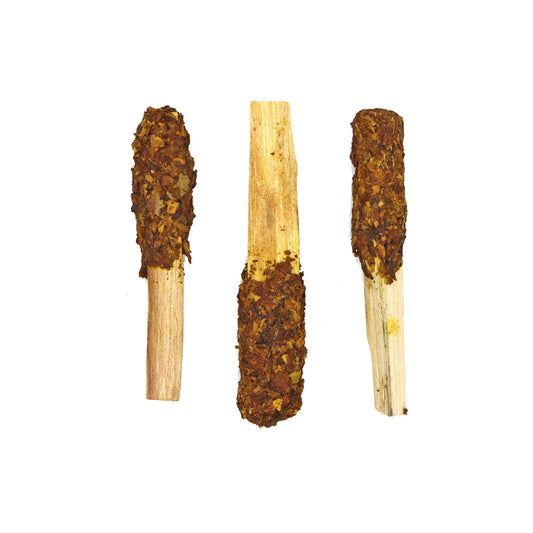 Dipped Amber Bloom Palo Santo Pops