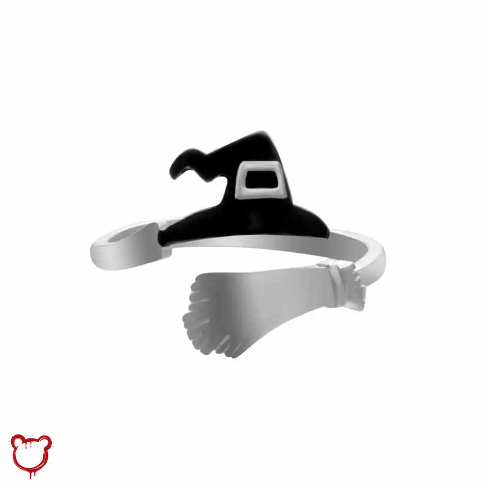 Go Riding Witch Broom Ring by The Cursed Closet