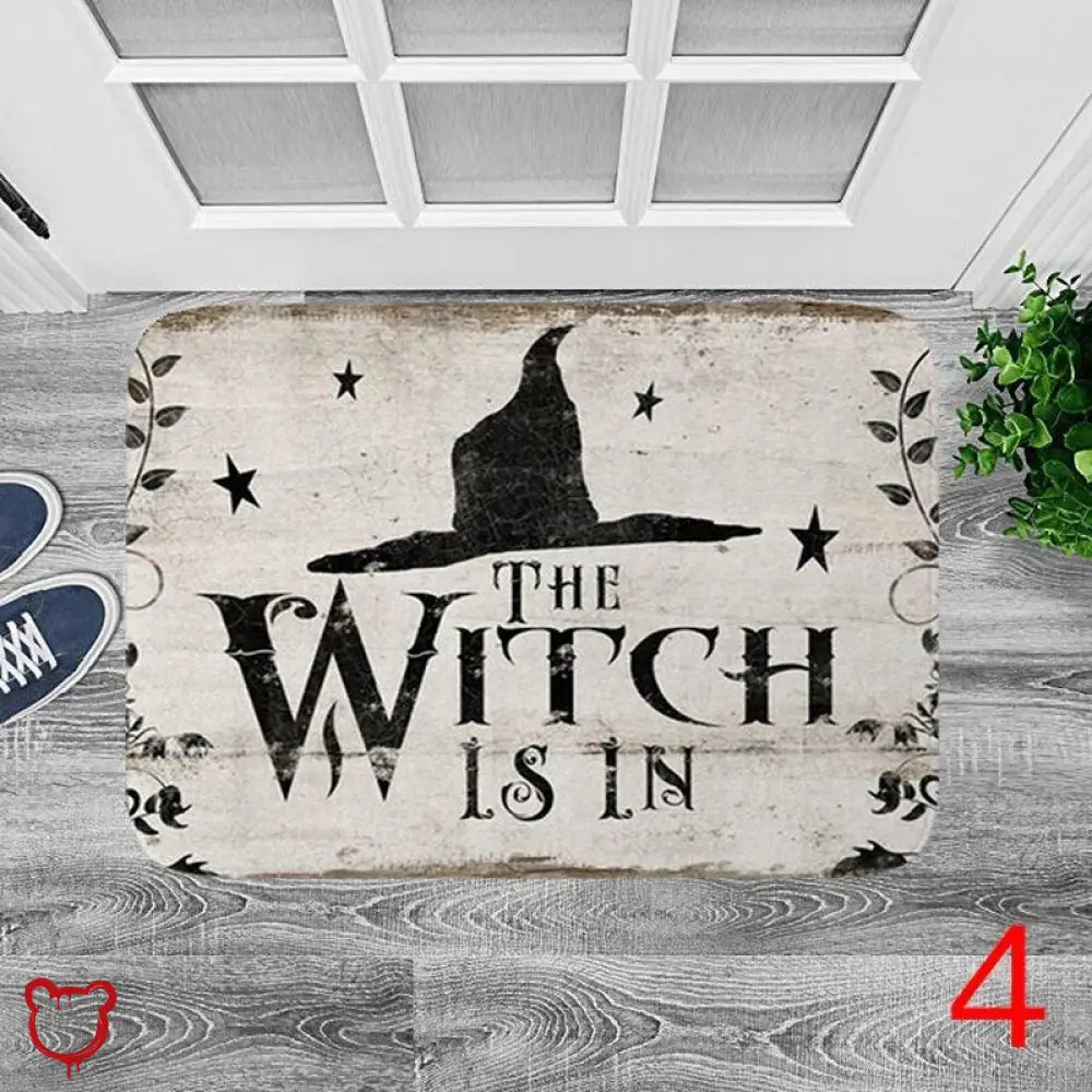 'Wacky Witch Door Mats' by The Cursed Closet