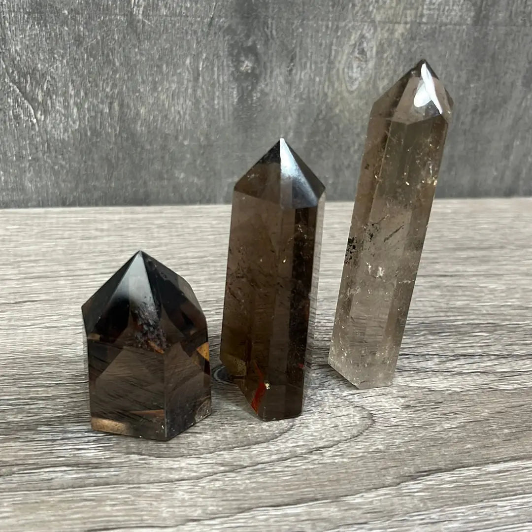 Smoky Quartz Obelisk
