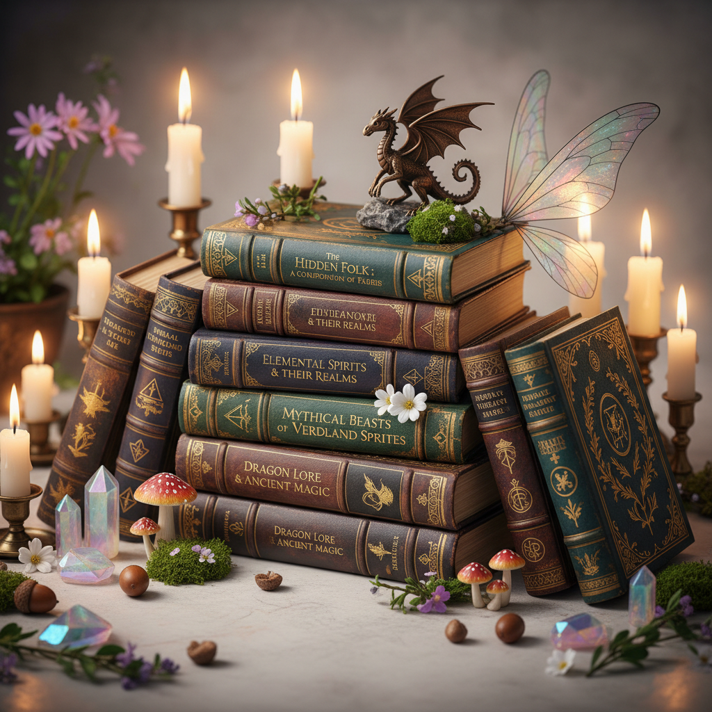Books - Faeries and Elementals, Mystical Beasts