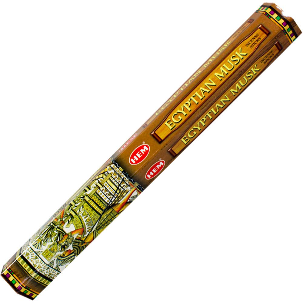 Hem Egyptian Musk Incense | 20g Hex Pack