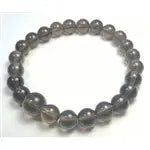 Smoky Quartz Beaded Bracelet | 8mm Wrist Mala
