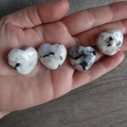 Crystal Hearts - Polished Gemstone Hearts for Love & Healing