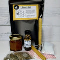 Honey Jar Spell Kit, Influence Ritual with Beeswax Candles
