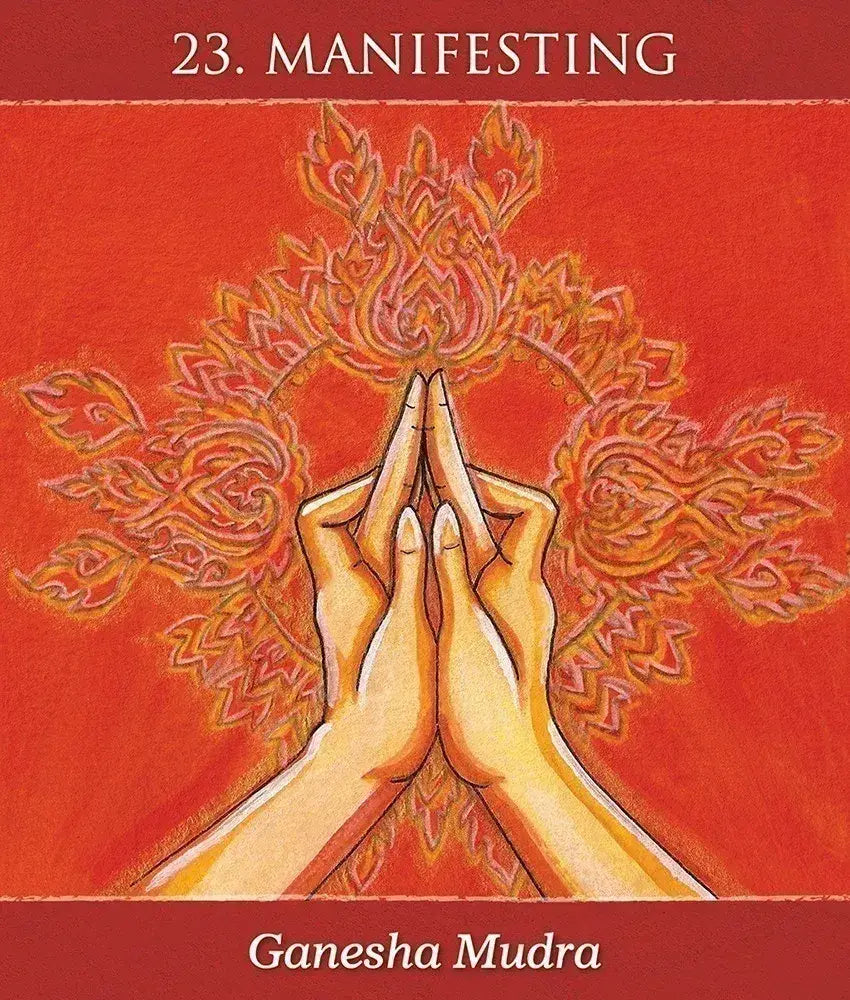 Mudras for Awakening the Five Elements - 40 Cards & Guidebook