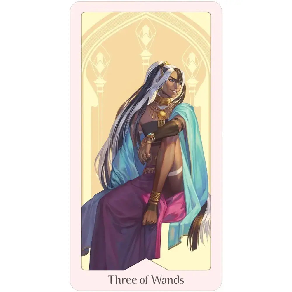Heavenly Bloom Tarot Deck - 78 Rose Gold Gilt Cards