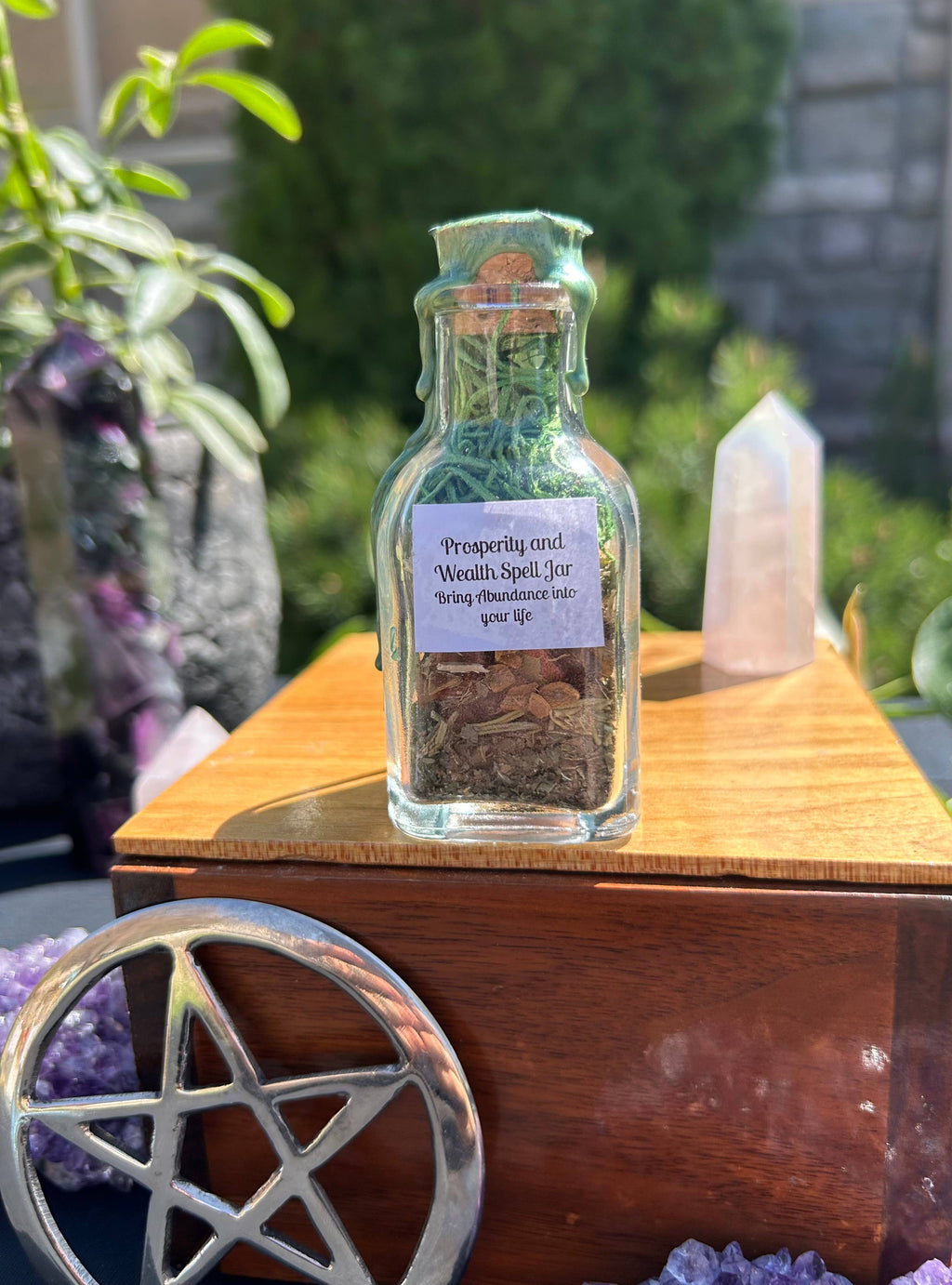 Prosperity, Wealth and Abundance Spell Jar