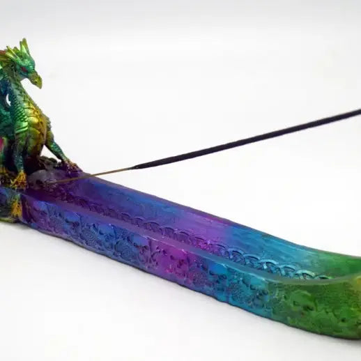 Multi Color Dragon Incense Burner