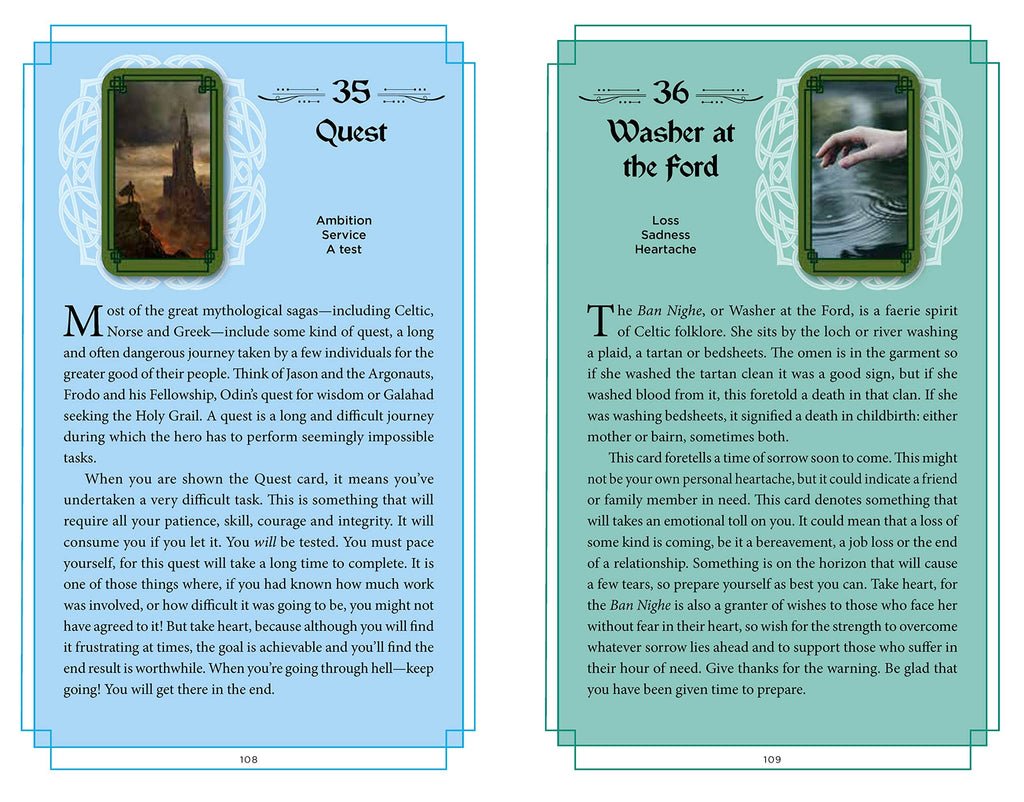 Celtic Magic Book & Card Deck Oracle