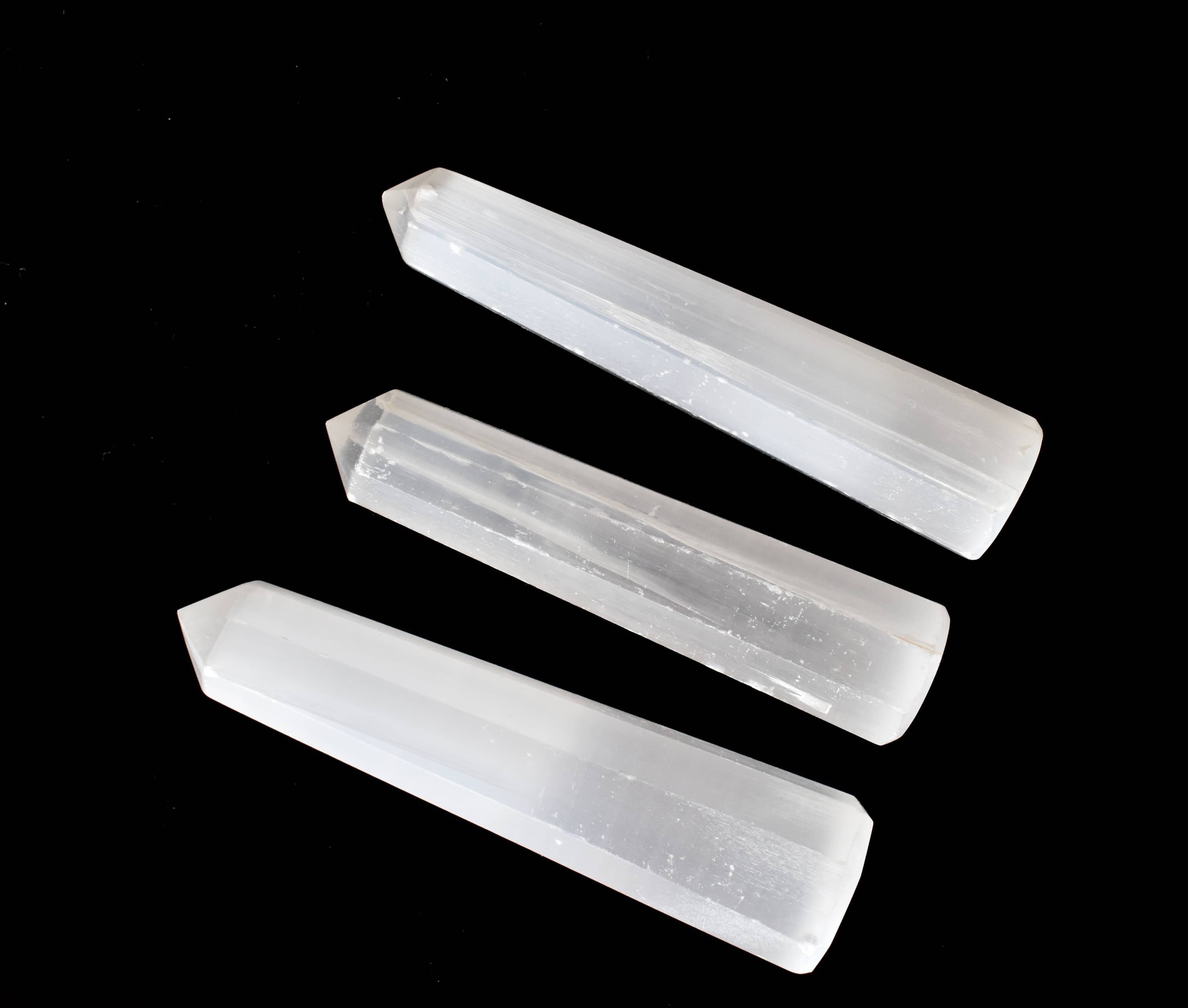 Selenite Crystal Tower | Healing Obelisk Point | Natural Gemstone Tower