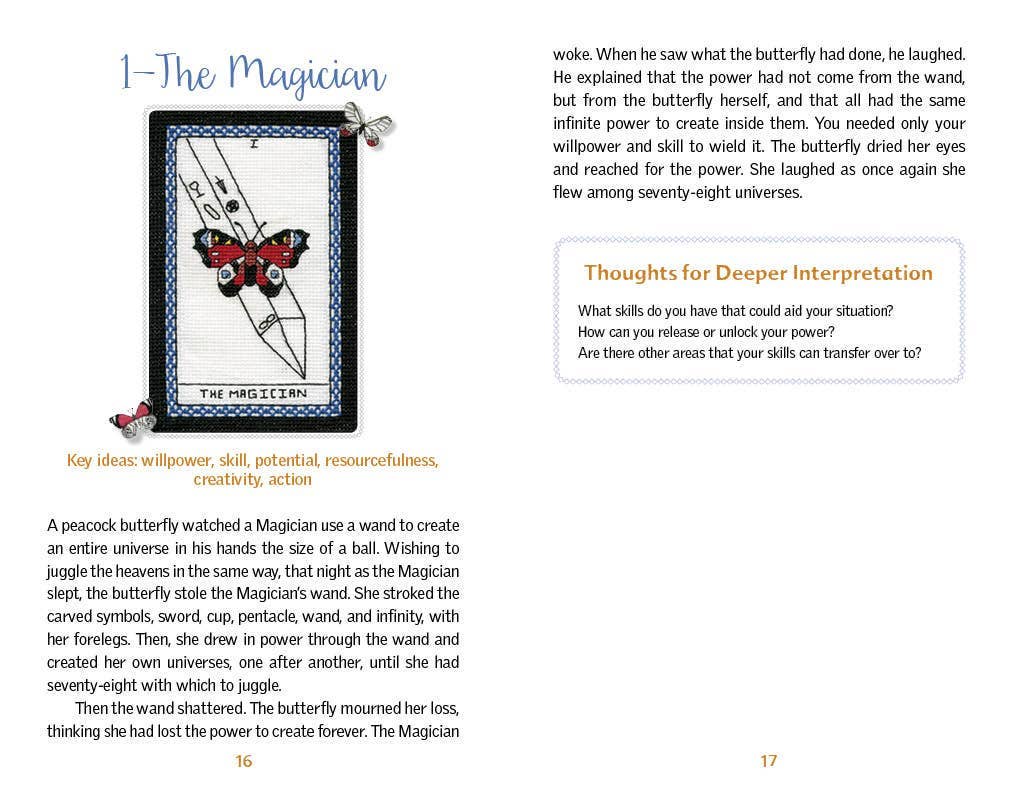 The Butterfly Wisdom Tarot: Guiding Wings for Your Journey