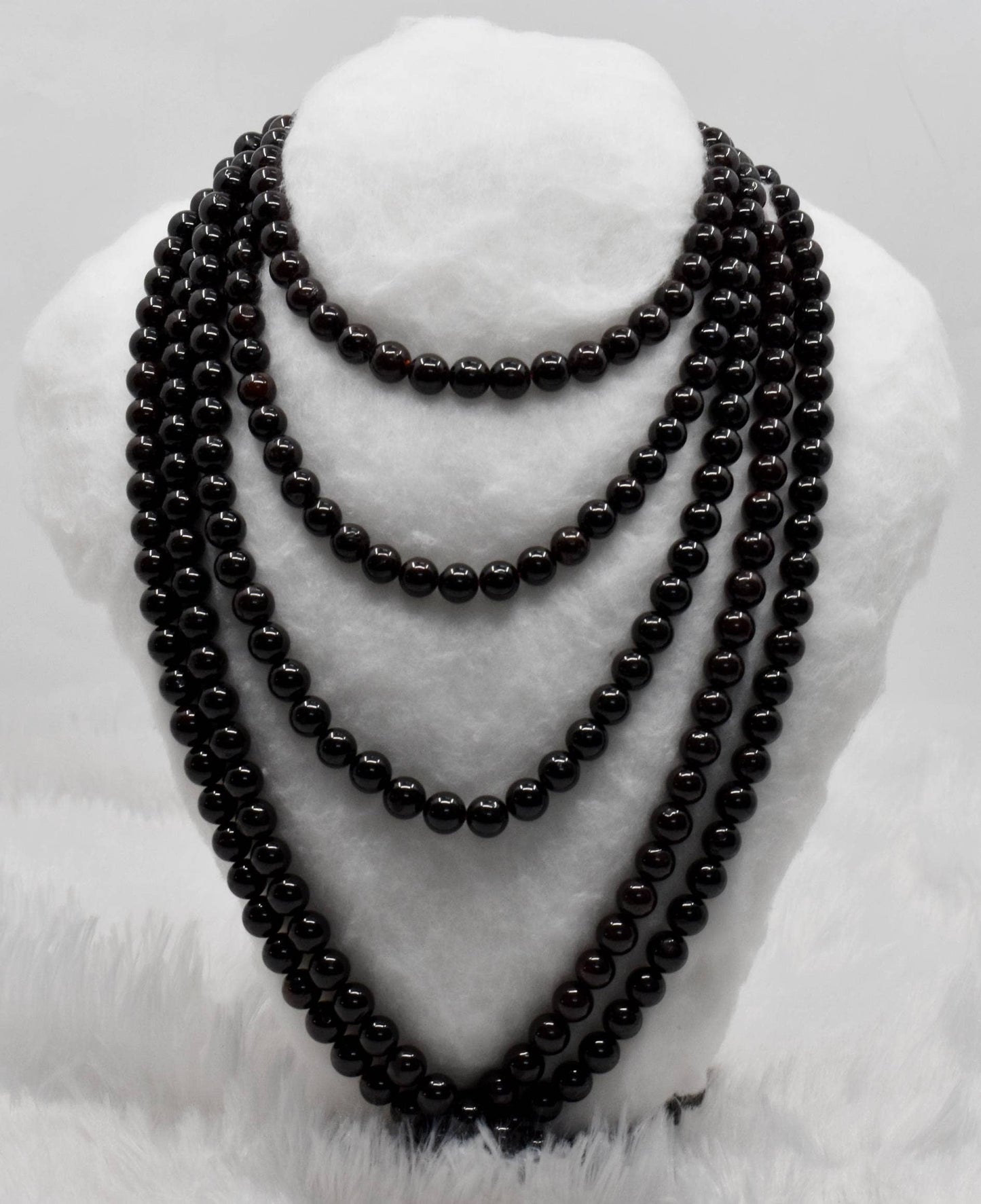 Garnet Round Beads 6mm