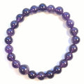 A Grade Amethyst Stretchy Beaded Bracelet