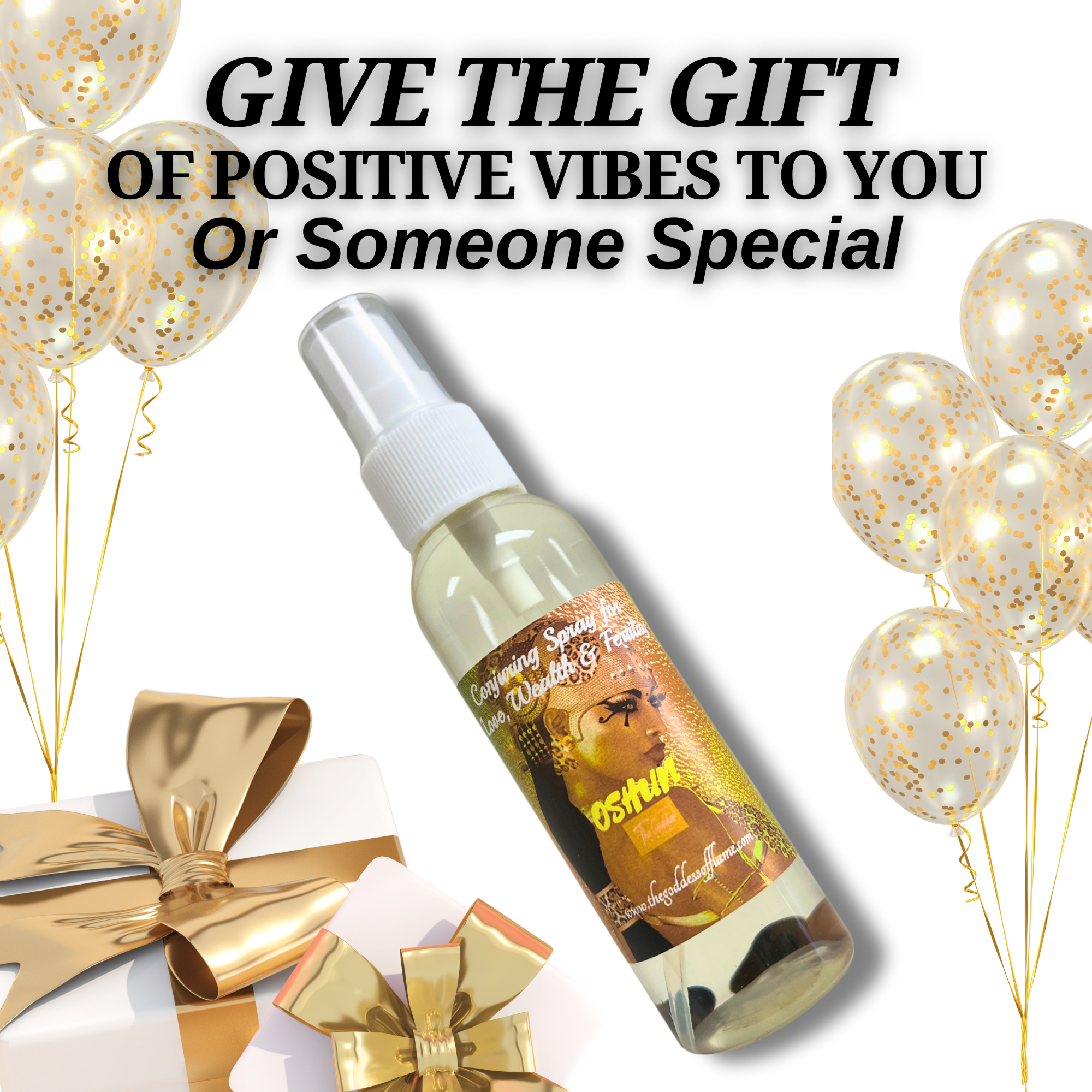 Oshun Magic Spray | Love, Abundance & Divine Feminine Ritual Mist