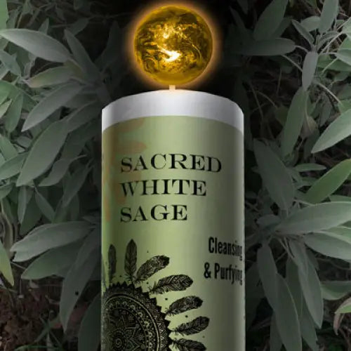 W- Sacred White Sage Candle