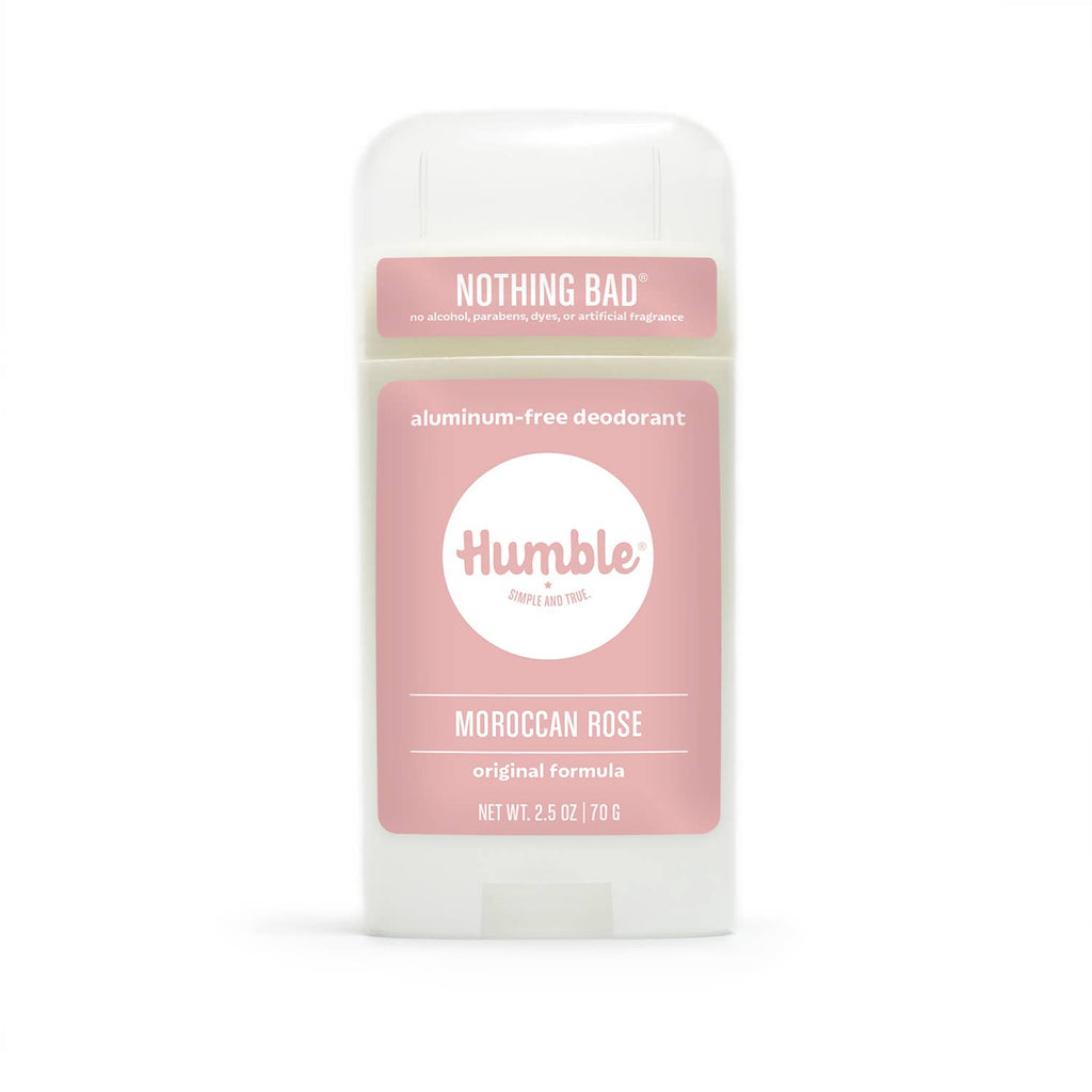 Moroccan Rose Natural Deodorant - Aluminum Free