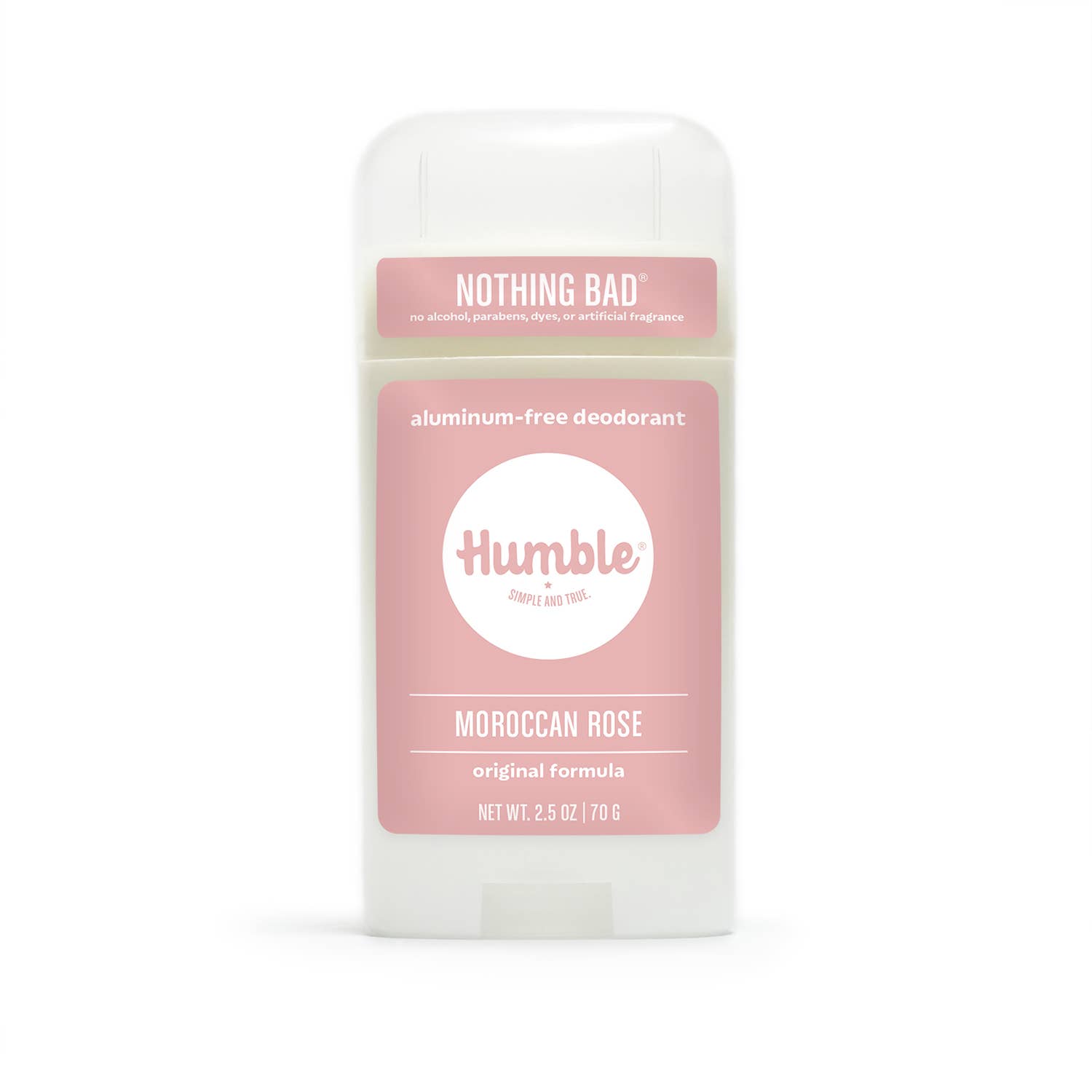 Moroccan Rose Natural Deodorant - Aluminum Free
