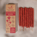 Ispalla Palo Santo & Rose Natural Incense | 8 Sticks | Made in Peru