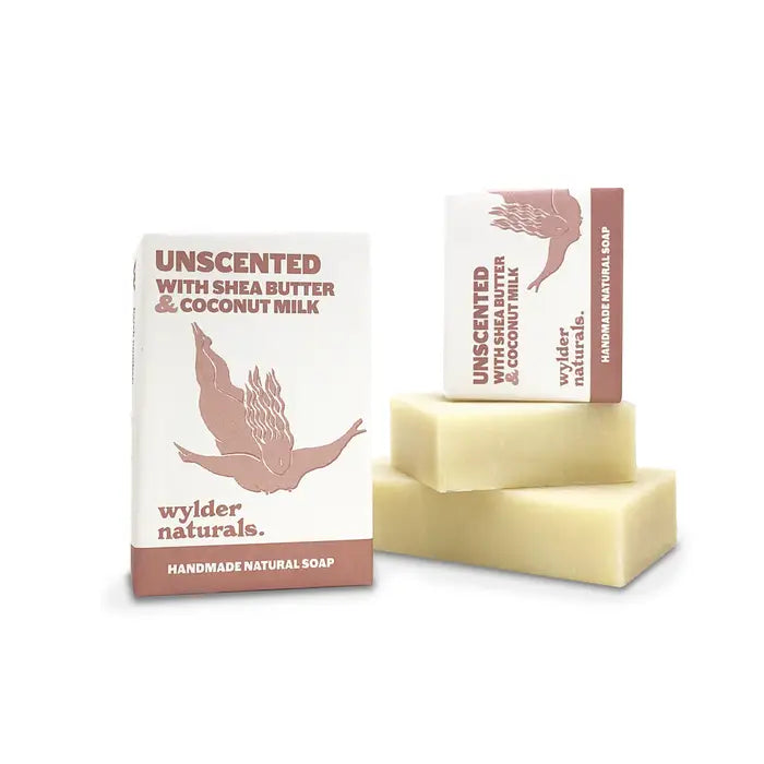 Unscented with Coconut Milk & Shea Butter Bar Soap Travel Size