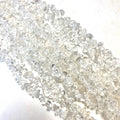 Clear Quartz Chip Beads 32"