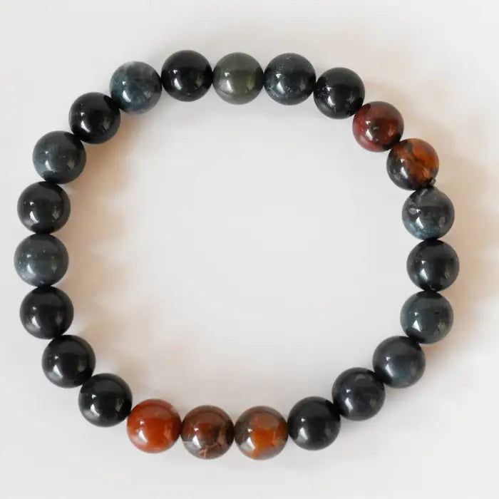 Bloodstone Bracelet | Strength, Vitality & Protection | 8mm