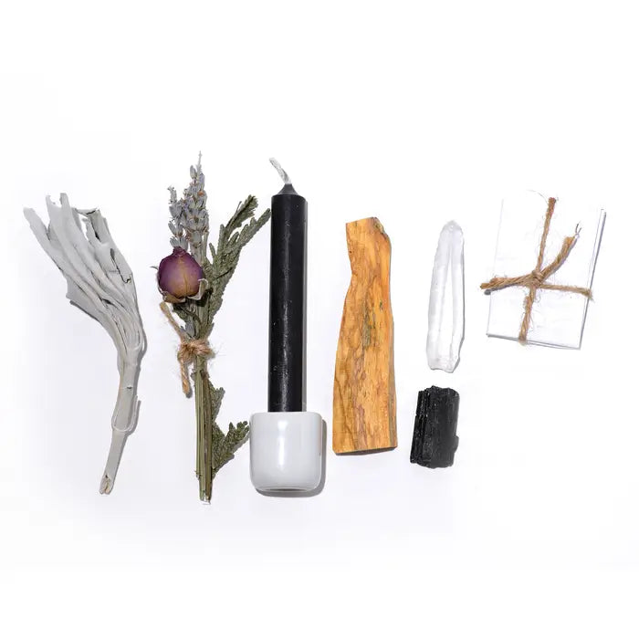 Moon Mini Ritual Kit - Banishing & Protection Ceremony Set