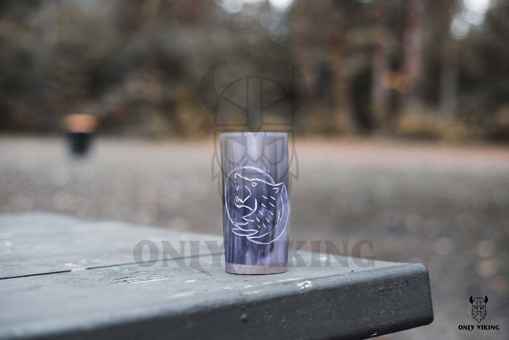 Drinking Horn Beer Stein | Cups