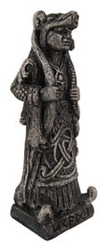 Skadi Norse Goddess Statue – 4" Hand-Detailed Figurine