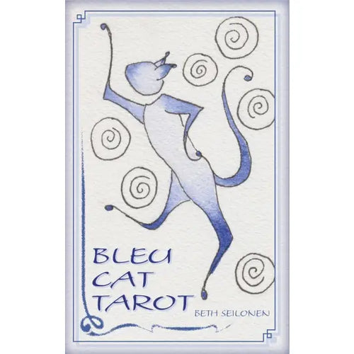 Blue Cat Tarot Card