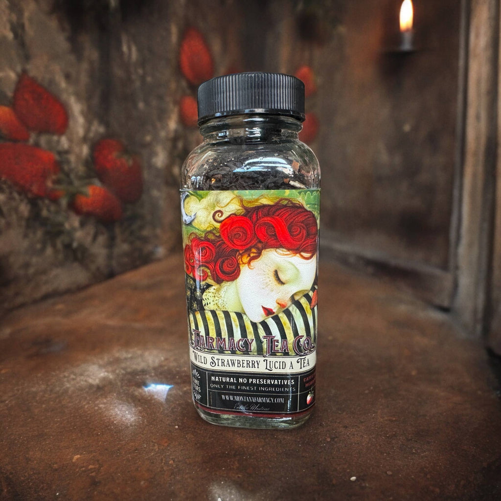 Wild Strawberry Lucid-a-Tea | Dreaming Tea by Montana Farmacy