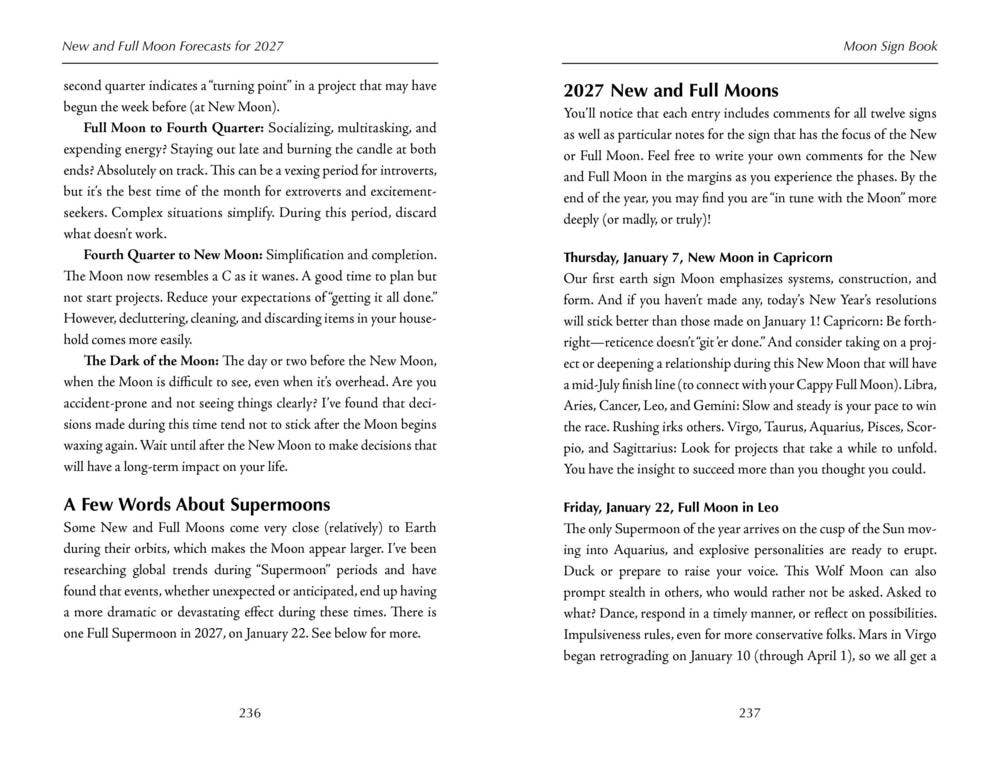 Llewellyn's 2027 Moon Sign Book