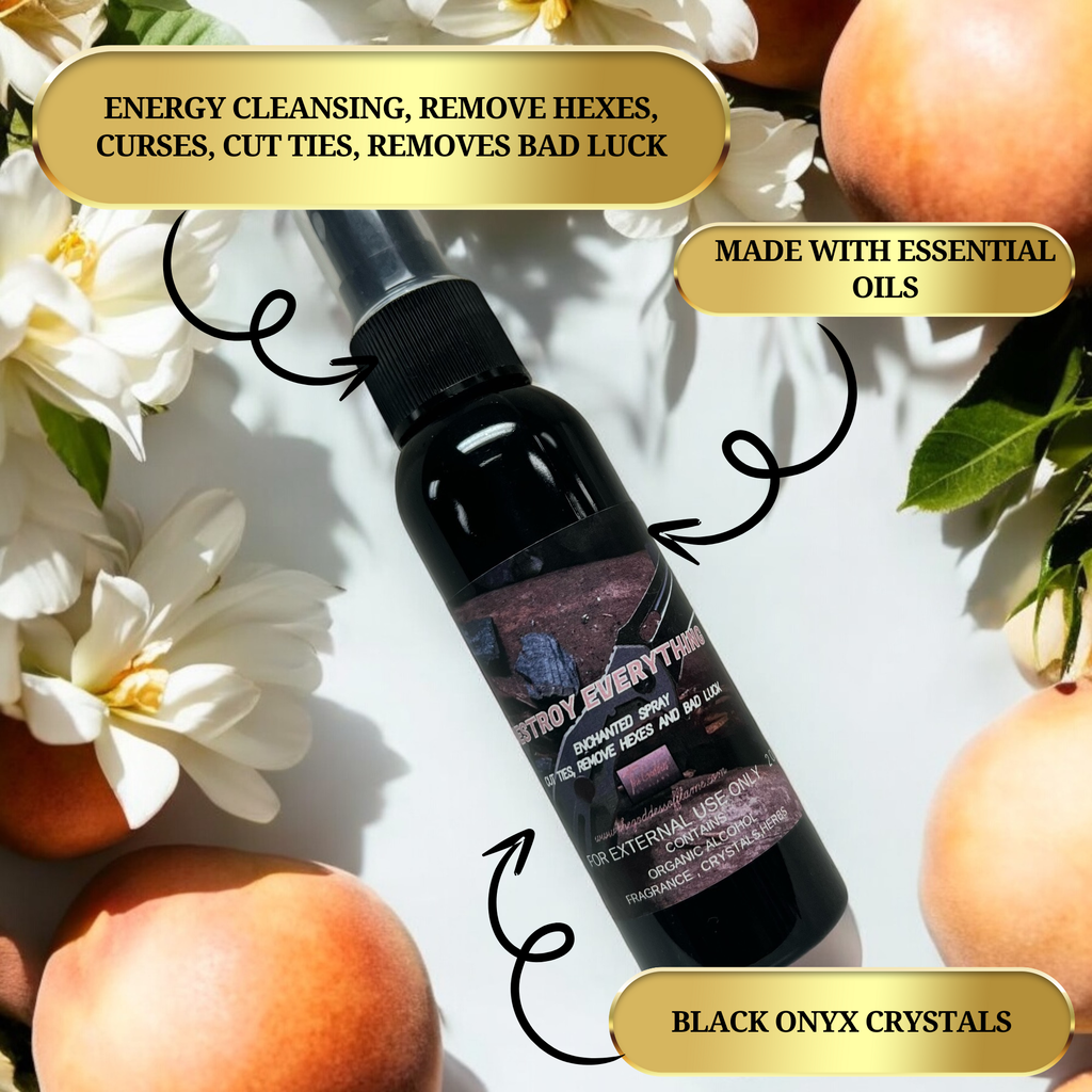 Destroy Everything Spray - Energy Cleanse, Remove Negativity