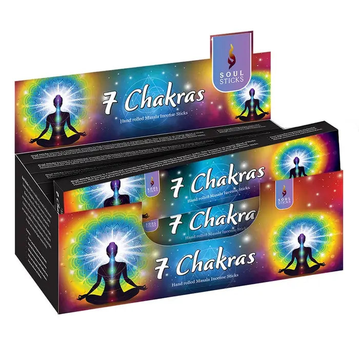 Soul Sticks 7 Chakras Incense Sticks