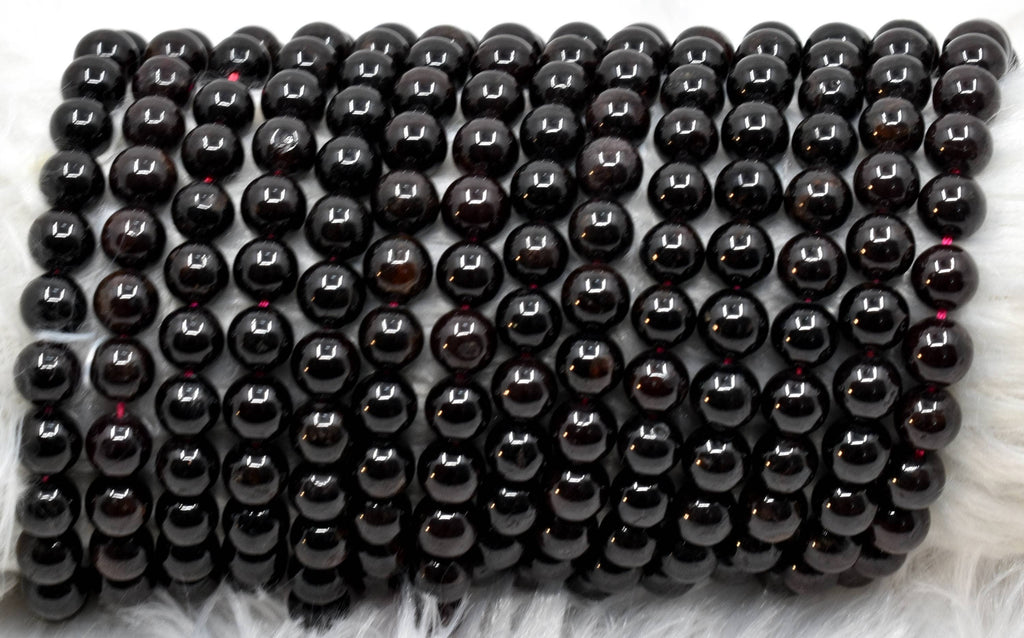 Garnet Beads 6mm | Natural Gemstone Beads for Jewelry Making