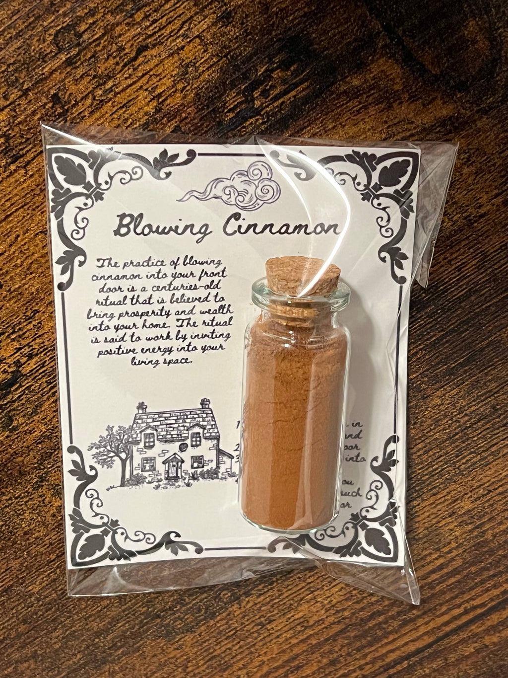 Blowing Cinnamon Ritual Kit | Prosperity Spell |
