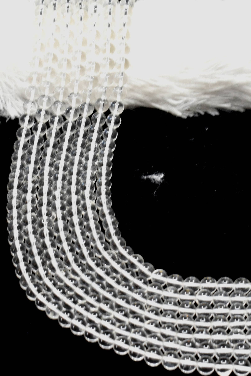Clear Quartz Beads 8mm | Natural Crystal Gemstone Beads for Jewelry Making