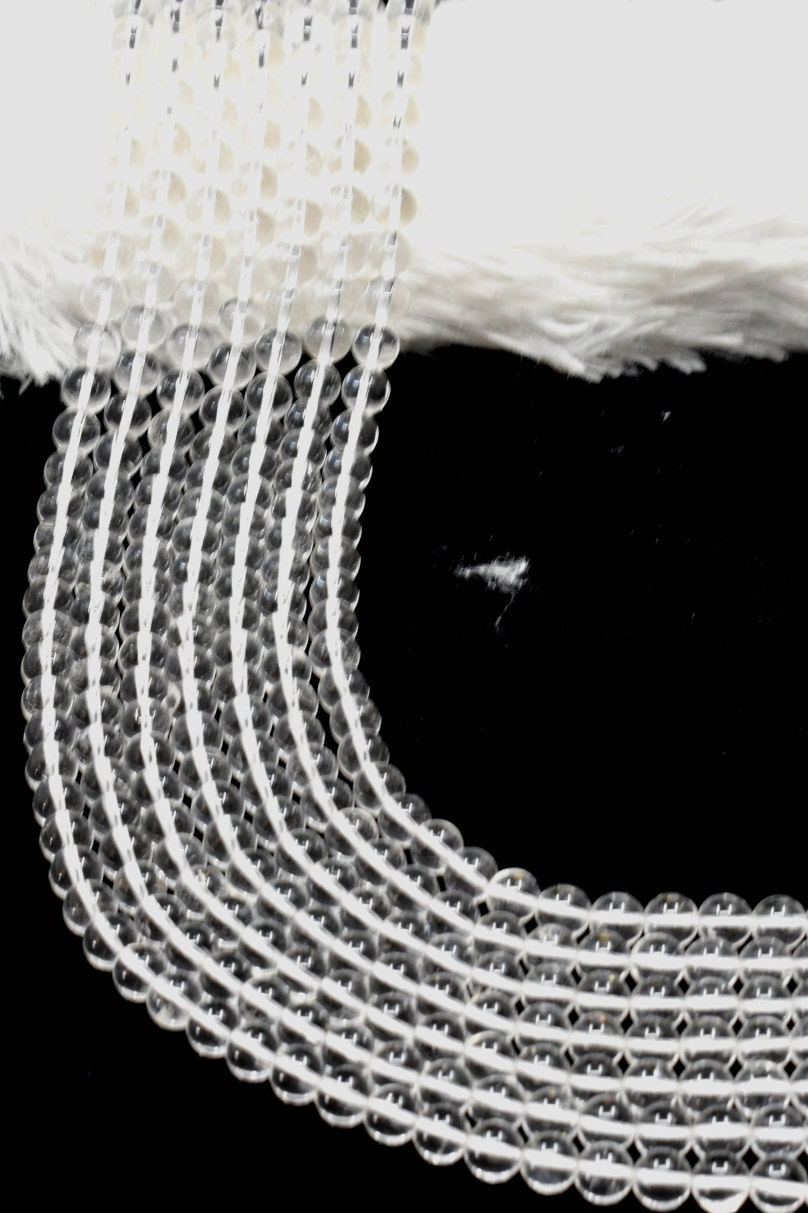 Clear Quartz Beads 8mm | Natural Crystal Gemstone Beads for Jewelry Making