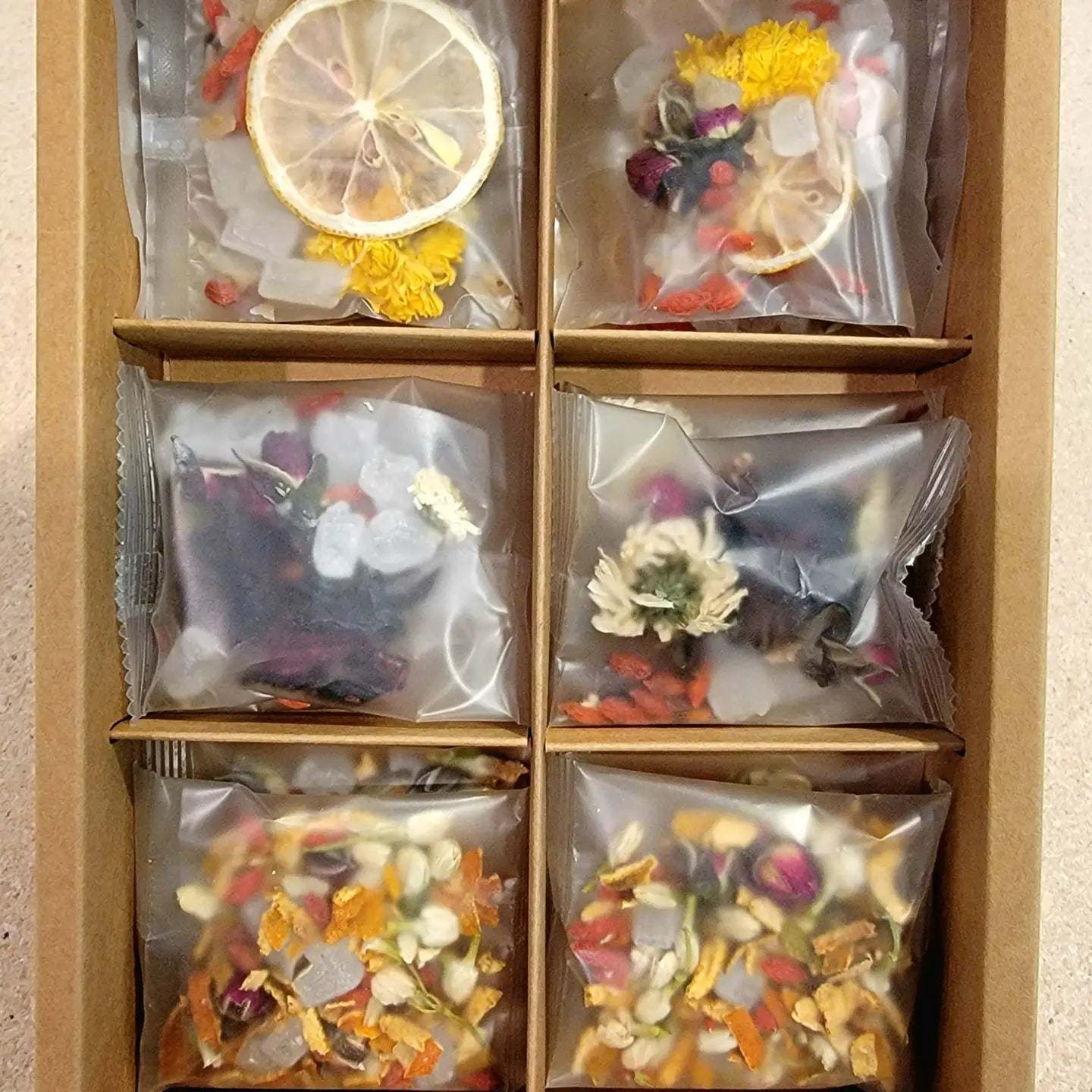 Flower & Fruit Loose Tea Packages