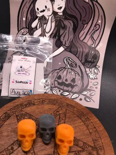 Skull Wax Melts –  | Witchy Scents by Rebel Potions