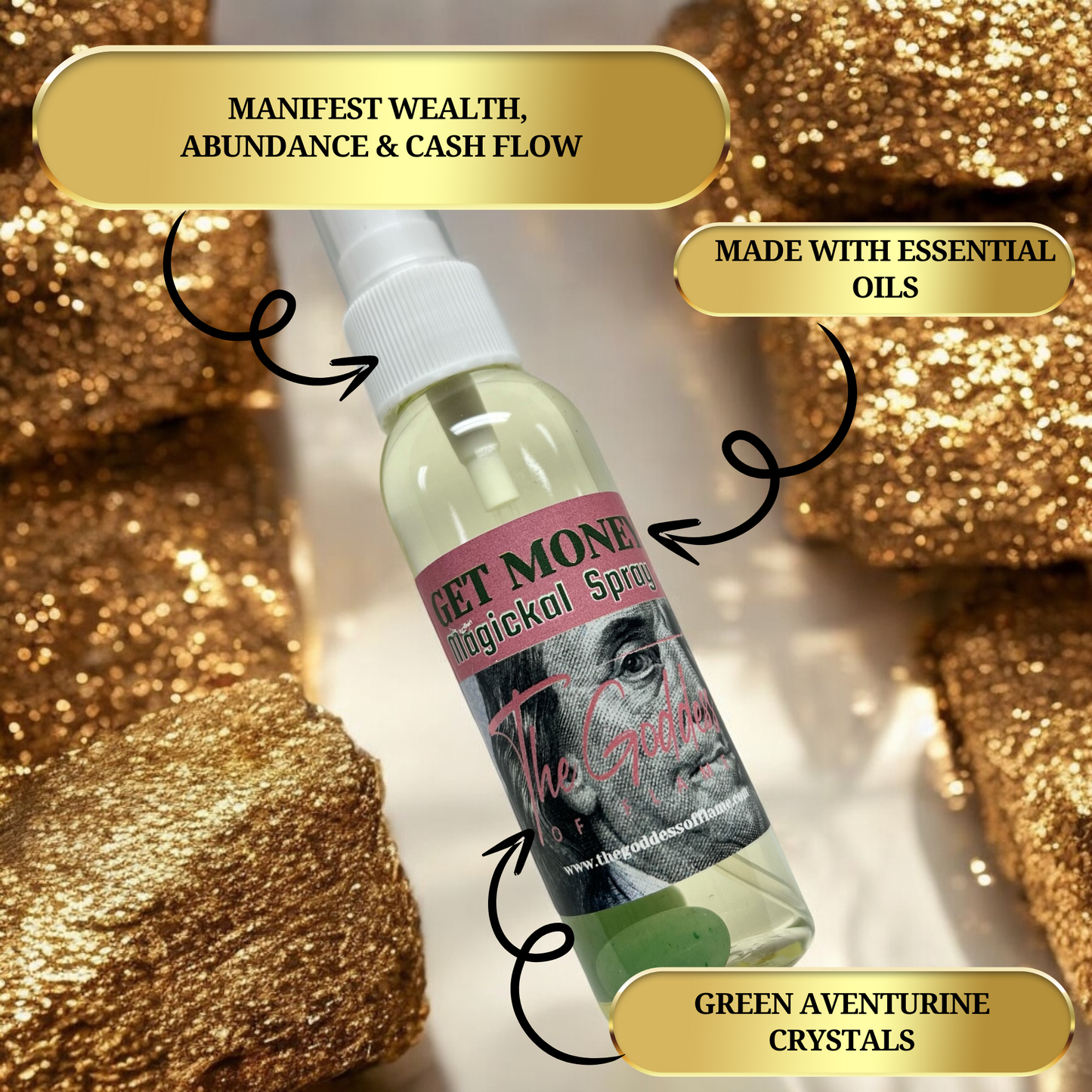 Get Money Drawing Spray - Cash flow, Abundance, Wealth
