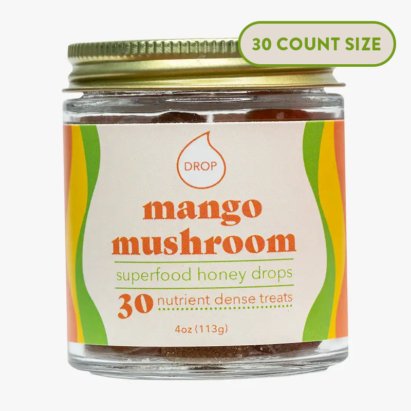 Mango Mushroom | Mushroom Honey Gummy | Immune & Pain Relief