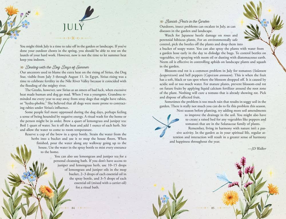 Llewellyn's 2027 Herbal Enchantment Planner